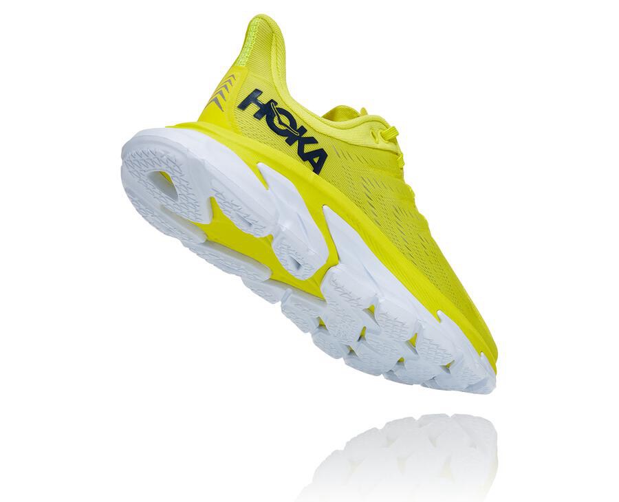 Hoka Australia One One Clifton Edge - Womens Running Shoes Fluorescence - DULJY-8592